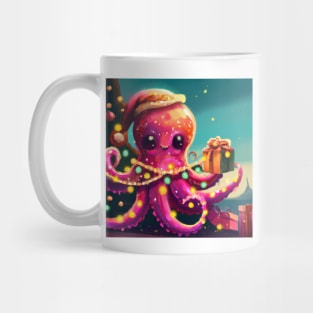 Cute Octopus Drawing Mug